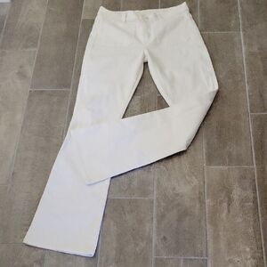 Mother The Patch Slacker In Stayin Alive Elegant Women's Boot Cut Wide Leg Jeans